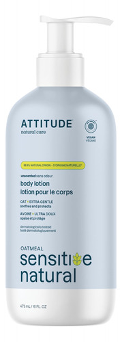 Attitude Locion Corporal Para Pieles Sensibles Con Avena, Ve