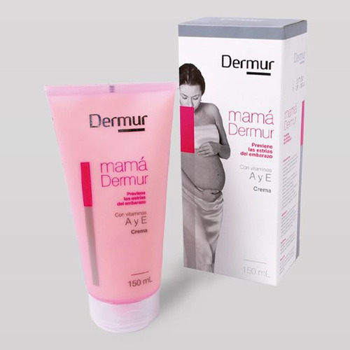  Crema antiestrías para cuerpo Dermur Mamá Dermur Mamá en tubo de 150mL/150g neutro