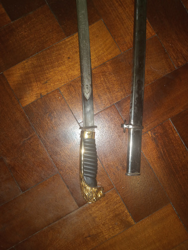 Sable De La Policia Federal Argentina Ver Fotos Metal (Usado)