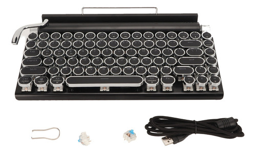 Teclado De Máquina De Escribir 83 Teclas Vintage