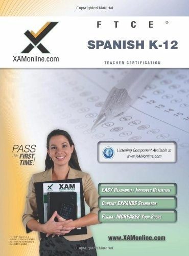 Book : Ftce Spanish K-12 Teacher Certification Test Prep...