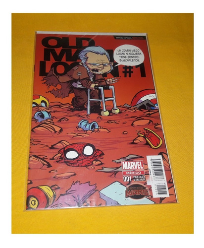 Old Man Logan #1 Portada Variante Marvel Mexico (Usado)
