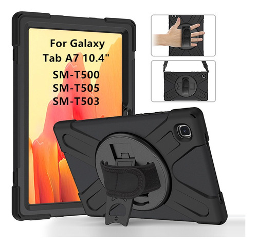 Funda De Silicona Resistente Para Samsung Galaxy Tab A7 10.4