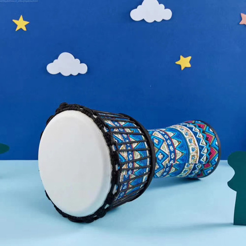 Nuevo Tambor Djembe Africano Portátil De 8 Pulgadas Con