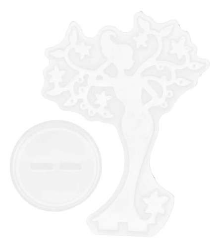 Molde De Silicona Para Joyas De Belleza, 2 Unidades, Transpa