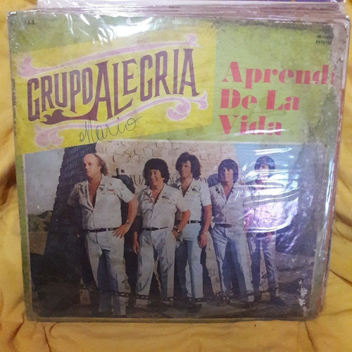 Vinilo Grupo Alegria Aprendi De La Vida Aaaa C3