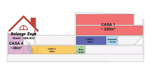 Imagem 6 de 15 de Casa Com 4 Imóveis Para Renda - 360 M² - 2397