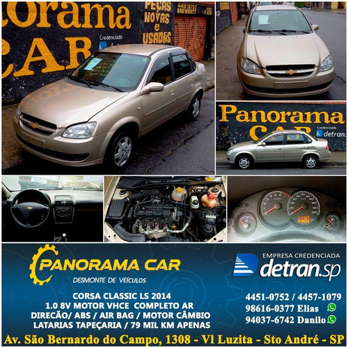Imagem 8 de 9 de Corsa Classic Ls Vhce 2014 ((peças Originais))