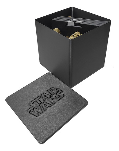 Jogo De Xadrez Star Wars Com Caixa E Tabuleiro Modular