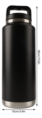 Botella De Agua Deportiva De Acero Inoxidable Pp Hervidor