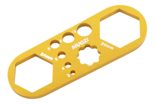 2 Llave Para Tapa De Horquilla De Bicicleta, Oro 24 Mm 26 Mm