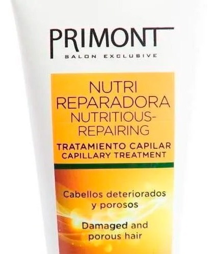 Primont Máscara Capilar Nutri Reparadora Pelo Poroso X 150g