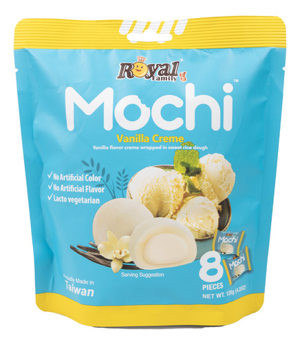 Mochi Sabor Vainilla, Royal Family, 120 G