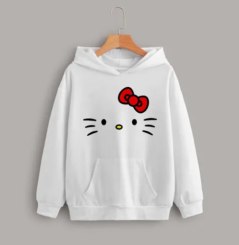 Moletom da hello kitty hot sale
