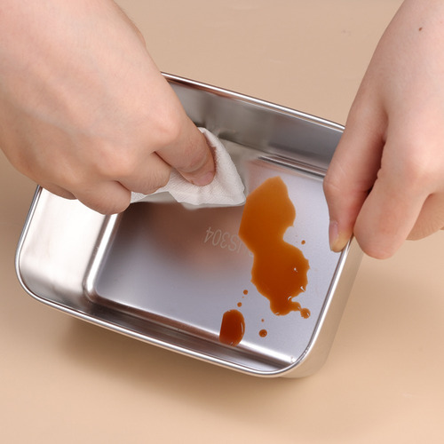Contenedor De Alimentos De Acero Inoxidable, Caja De Almacen