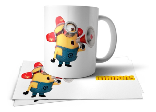 Los Minions Stuart Con Alarmas Taza Tu Propio Estilo