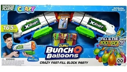 Pistolas De Agua 2 Piezas Con Globos Bunch O Balloons