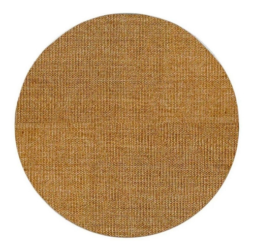 Tapete De Sisal Para Quarto Sala Redondo Mel Claro 150cm