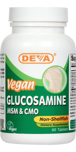 Glucosamina 1500 Mg Deva Vegan - U - Unidad a $2225