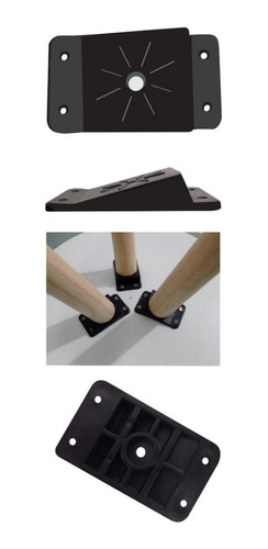 Imagem 2 de 9 de Kit Suporte Para Chanfrar Inclinar Pé Para Palito 6un