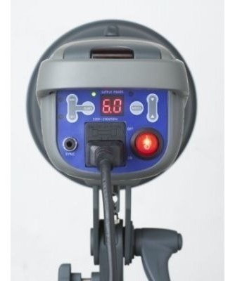 Imagen 8 de 10 de Flash Estudio Visico 300 W C/ Reflector Receptor Incorporado