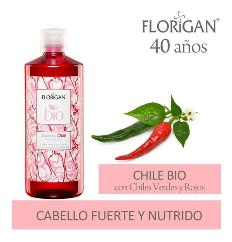 Shampoo Chile Bio Concentrado 1lt. Florigan®