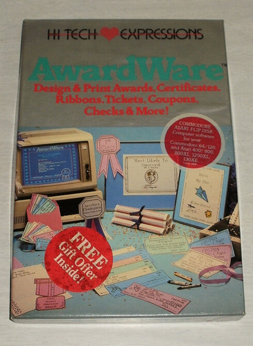 Award Ware For Commodore 64 128 Atari