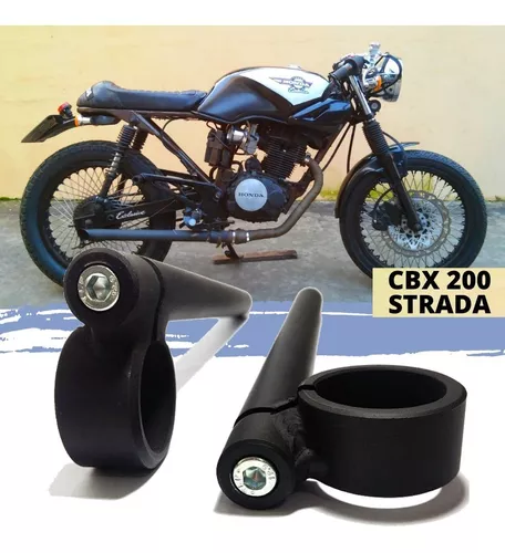 Guidão CBX 200 Strada Cromado - Pro Tork - marquinhom