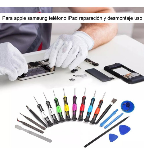 Kit Herramientas 35 En1 Reparación Smartphones Genérico
