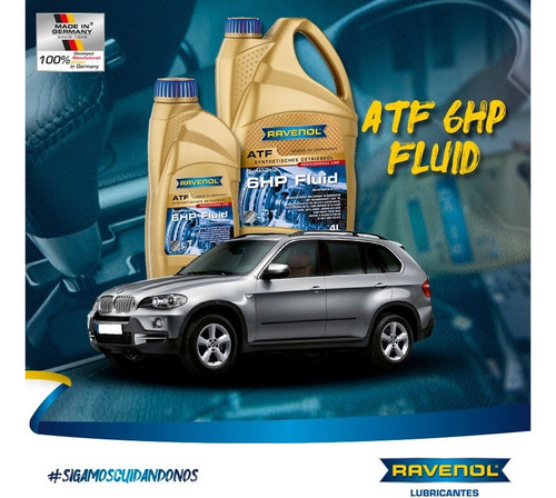 Lubricante Ravenol Atf 6hp 1l Sintetico Bmw X5 Caja Automati