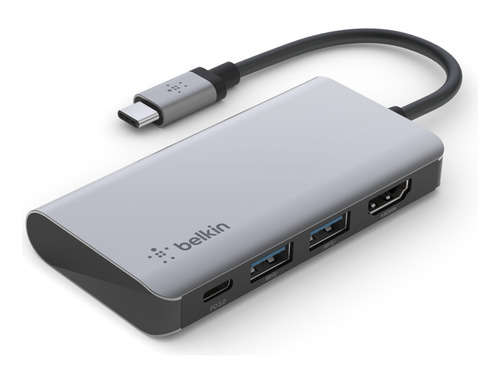 Belkin Connect 4 En 1 Multiport Hub Adaptador Usb-c