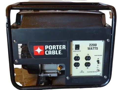 Planta Electrica Porter Cable 2200w / 110v Usada