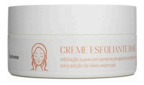 Creme Esfoliante Neutro Base Carreador Via Aroma - 150g Tipo De Embalagem Plástico