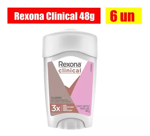 Desodorante Rexona Clinical Antitraspirante em Creme C/48g em