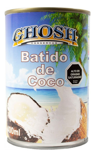 Leche De Coco 400 Ml En Lata