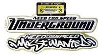 Comprar Stickers Reflejantes Para Auto O Camioneta Need For Speed 2p