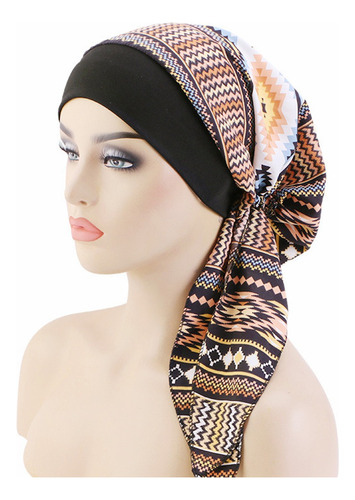 Turbante Oncológico Alopecia, Hiyab Bohemio