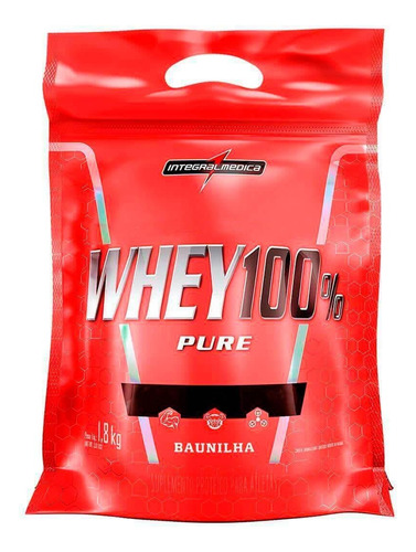 Whey 100% Pure Refil (1,8kg) - Integralmédica