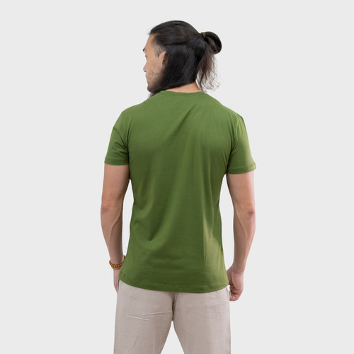 Camiseta Masculina Básica Slim Fit Elegante