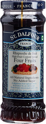 Geléia Francesa St. Dalfour 4 Frutas - 284g