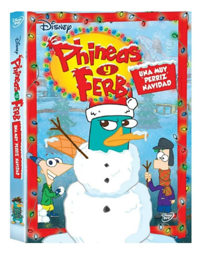 Phineas Y Ferb Peliculas : Perriz Navidad Pelicula Dvd Origi