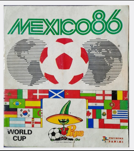 Álbum Mundial De México De 1986 Completo, Pegado Panini 