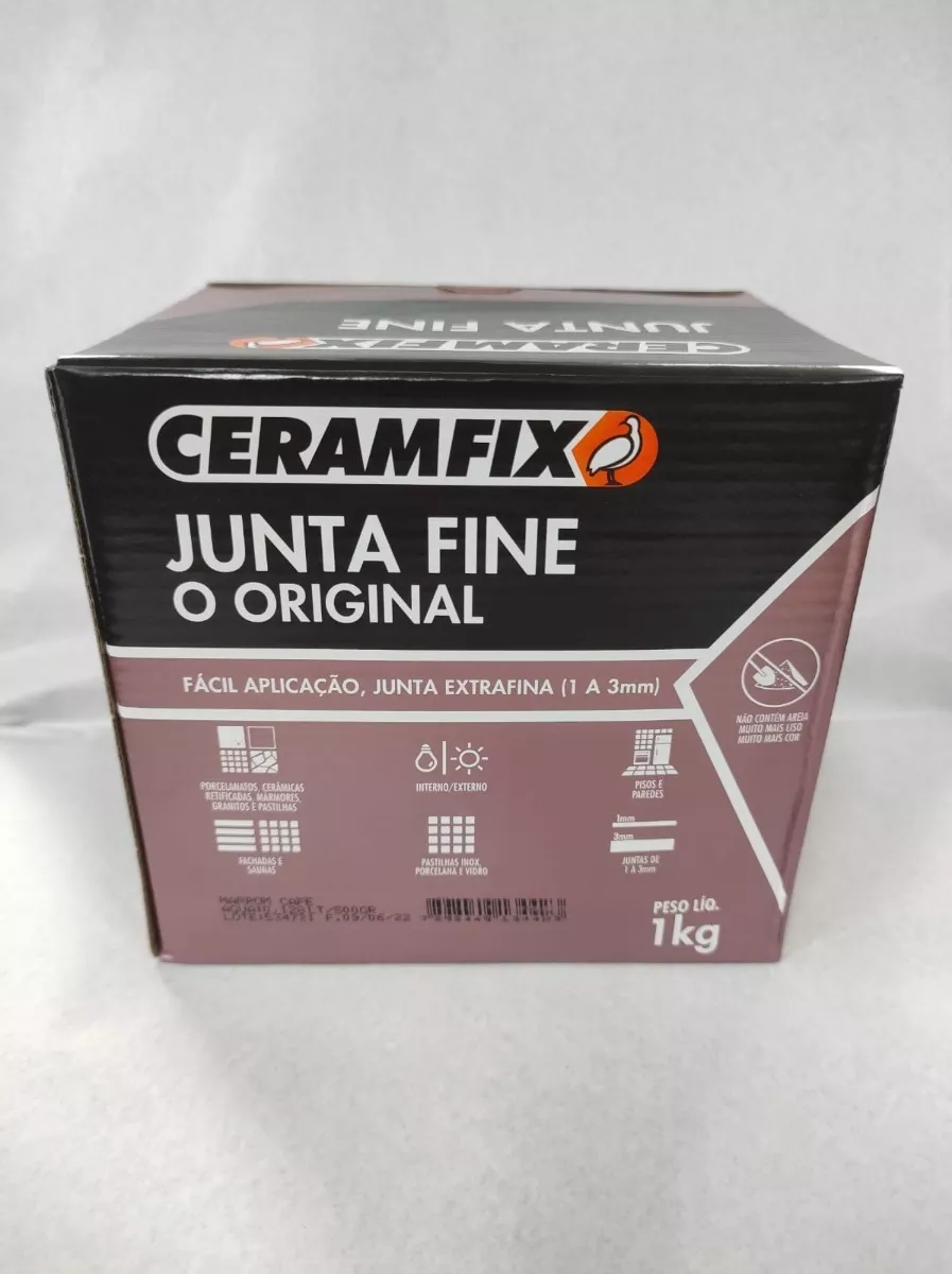 Terceira imagem para pesquisa de rejunte ceramfix junta fine