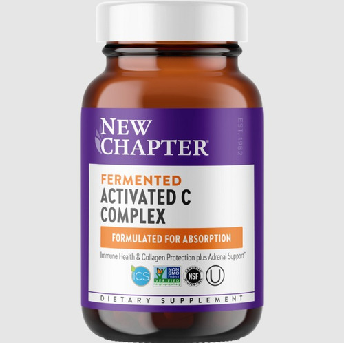 New Chapter | Fermented Activated C Complex | 60 Tablets