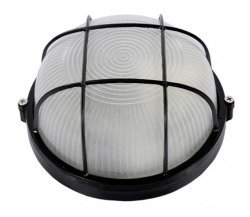 Imagen 1 de 3 de Tortuga Con Protección, Color Negro. Pase E27/60w - Ai0356