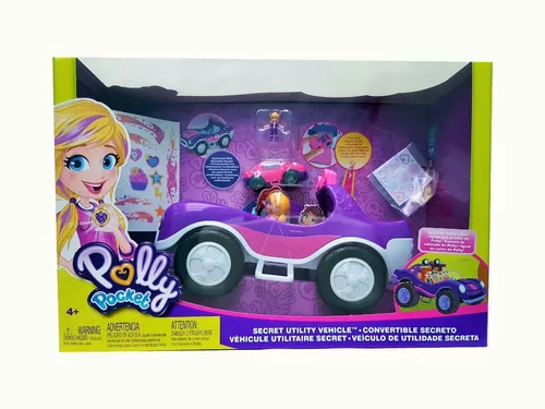 Polly Pocket Veiculo de Utilidade Secreta