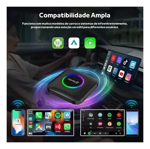 Ai Box Carlinkit Android Auto Carplay 8gb Ram 128gb Gps Apps
