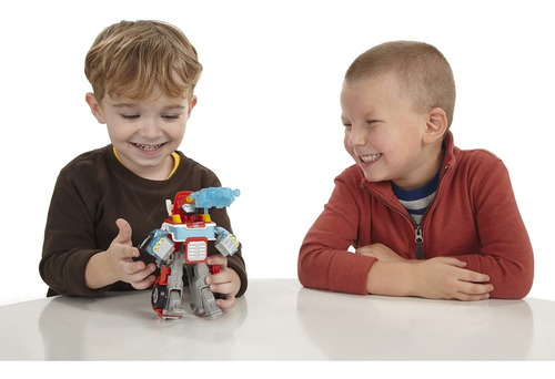 Figura Fire-bot Playskool Heroes Transformers Juguete