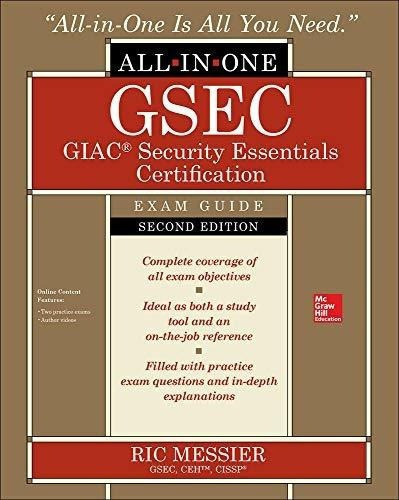 Gsec Giac Security Essentials Certification..., De Messier, Ric. Editorial Mcgraw Hill En Inglés
