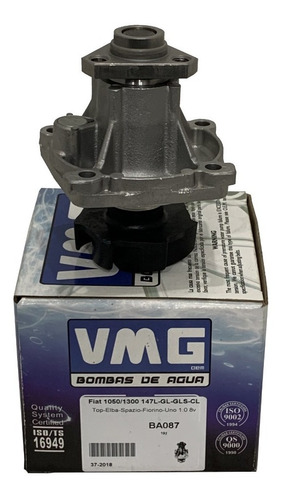Bomba De Agua Vmg Fiat Duna 1.3 Diesel